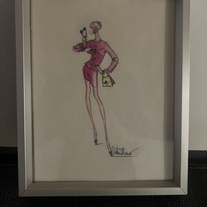 Fashion Illustration Sketch - Valentino